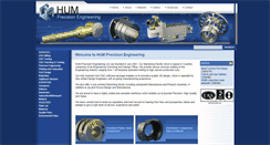 Desktop Screenshot of humprecisionengineering.co.uk